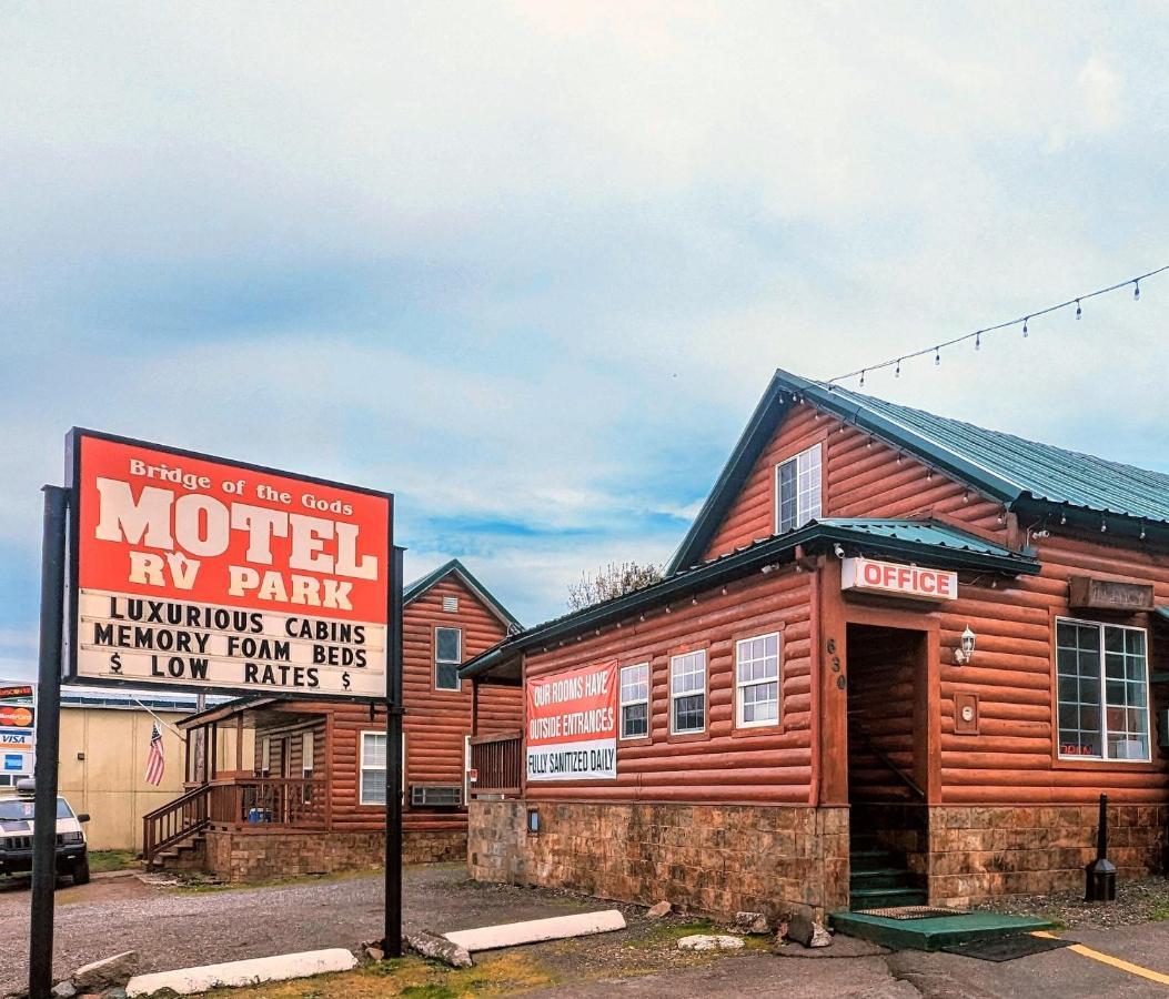Bridge Of The Gods Motel, Cabins & Rv Park Cascade Locks Exterior foto
